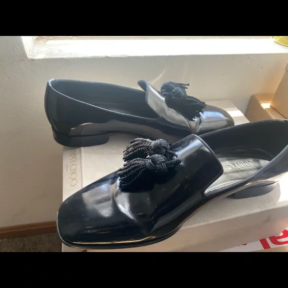 Shoes | Jimmy Choo Foxley M Leather Loafers With Tassel  display picture 2